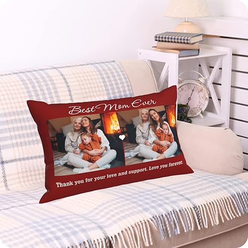 Miniatura 3 de Almohadas personalizadas con imagen, fundas de almohada personalizadas, añade tu propio diseño, fundas de almohada con texto, fundas de almohada