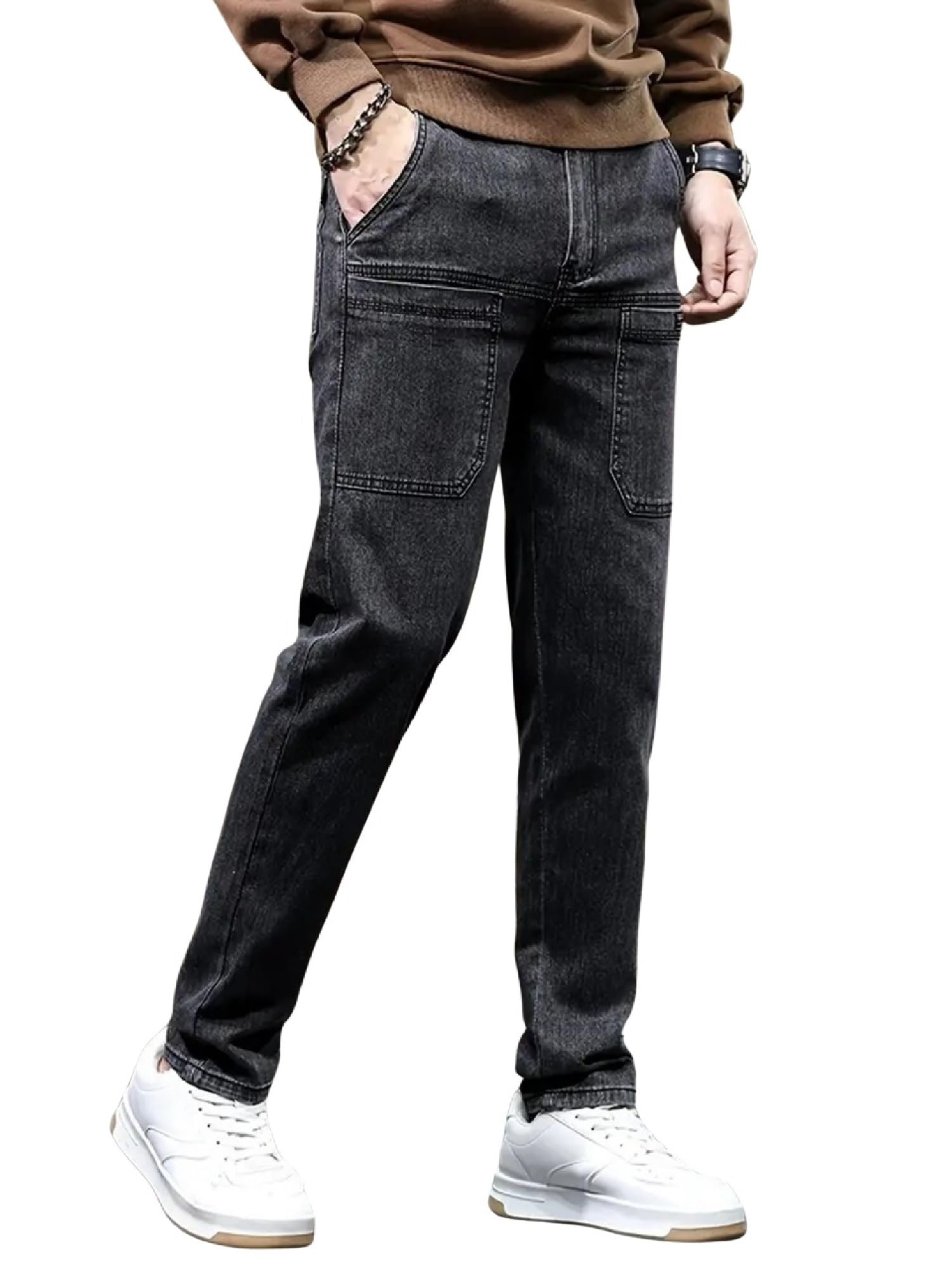 qnim Jeans for Men || Men Jeans || Stylish Jeans for Men || Men Jeans Regular fit (Q-06-07)-picture-47