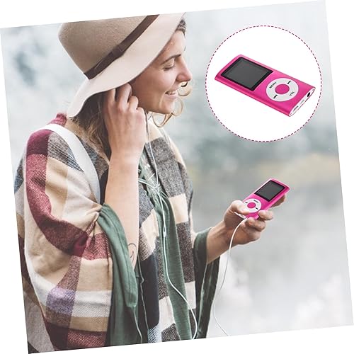 Miniatura 5 de POPETPOP Reproductor digital compacto con pantalla portátil de música y visor de fotos Puerto USB Diseño ligero Rosa