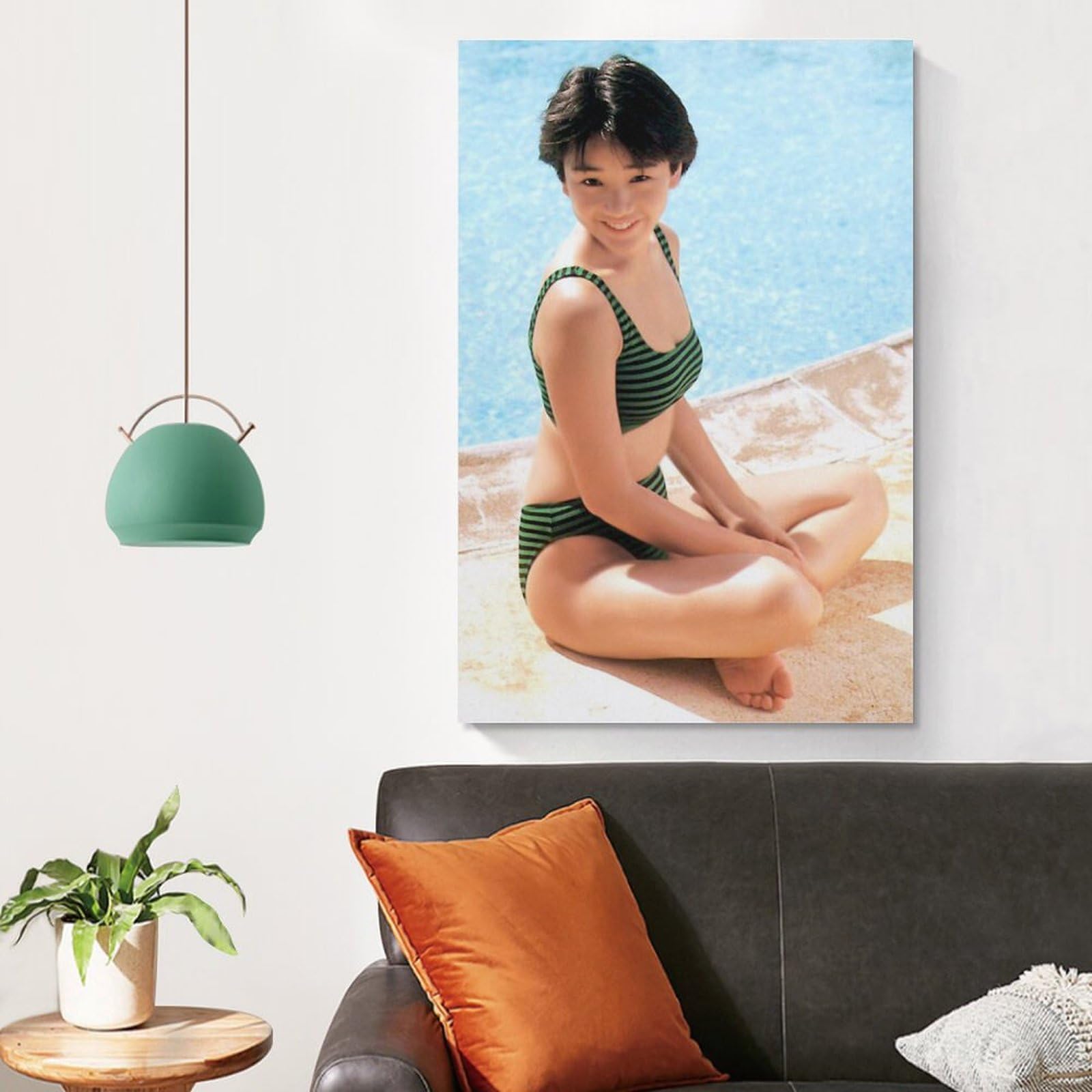 Amazon.co.jp: 西田ひかる水着セクシー写真ポスター壁飾り 絵画