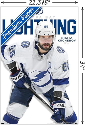 Miniatura 3 de Trends International NHL Tampa Bay Lightning - Póster de pared de la serie 23 de Nikita Kucherov