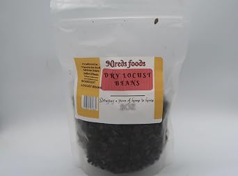 NIREDS FOODS fermented Dry Locust Beans for Cooking, 7oz