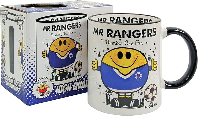 Mr Rangers mug - football fan gift present GLASGOW