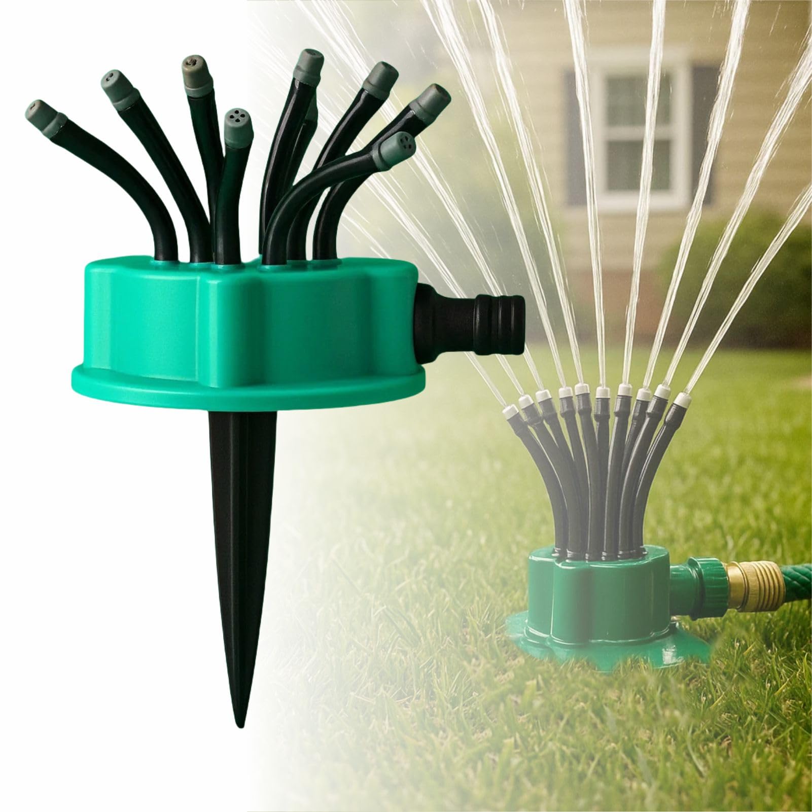 Irrigation extérieure des pelouses pour revitaliser fleurs et légumes
