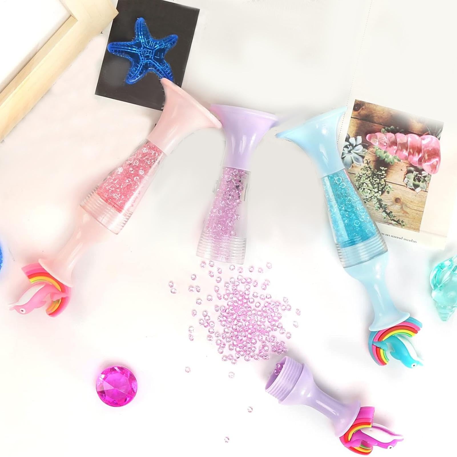 Lot De 33 Stylos De Peinture Diamant Avec Plateau D'Accessoires De