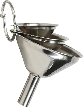 Danesco Mini Funnels Set, Set of 3