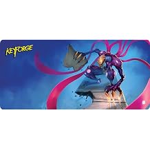 KeyForge Dis-Clipped Wings Extra-Wide Playmat   14" x 30"   Durable Rubber Mat with House Brobnar Art   Official KeyForge  mber Skies Accessory, Made by Ghost Galaxy | 14" x 30" Durable Rubber Mat with House Brobnar Art, Official KeyForge  mber Skies Accessory