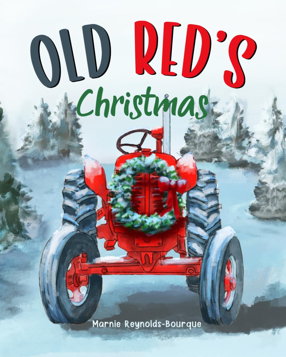 Old Red's Christmas!: Old Red gets to help a friend... United Kingdom Version (Old Red's Adventures-United Kingdom Version)