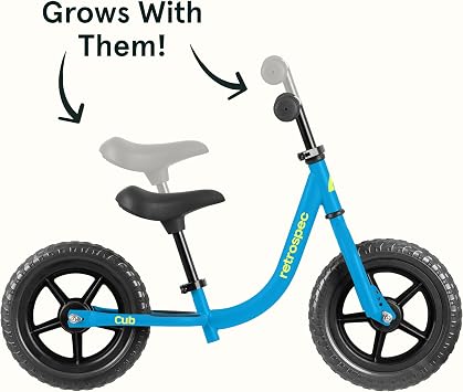 Retrospec Kids Bikes Bundle: Plus 20 Bicycle for Boys & Girls Ages 6-8 Years, Adjustable Seat & Handlebars, Training Wheels & 12 Toddler Balance Bike, 18 Months - 4 Years, Adjustable Seat