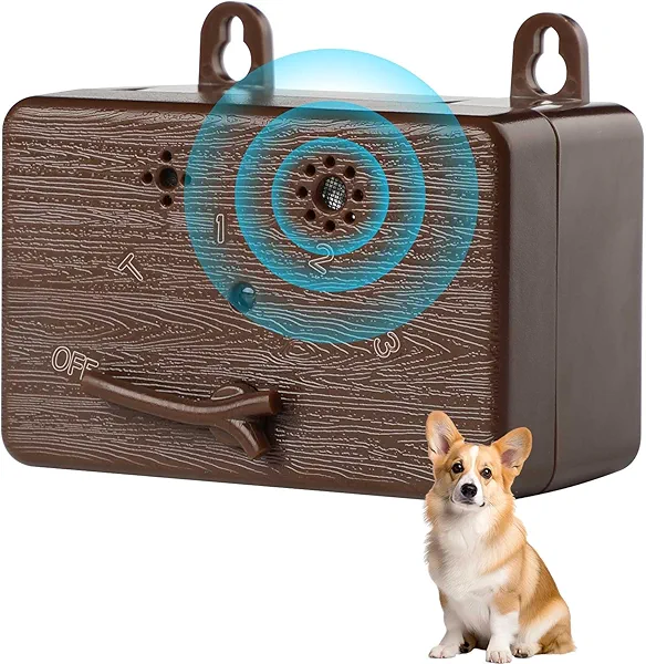 GlossyEnd Anti Barking Device, 50 FT Ultrasonic Dog Barking Control Device, 4 Modes Bark Box,Neighbor Dog Silencer, Dog Barking Silencer for Indoor and Outdoor Use7