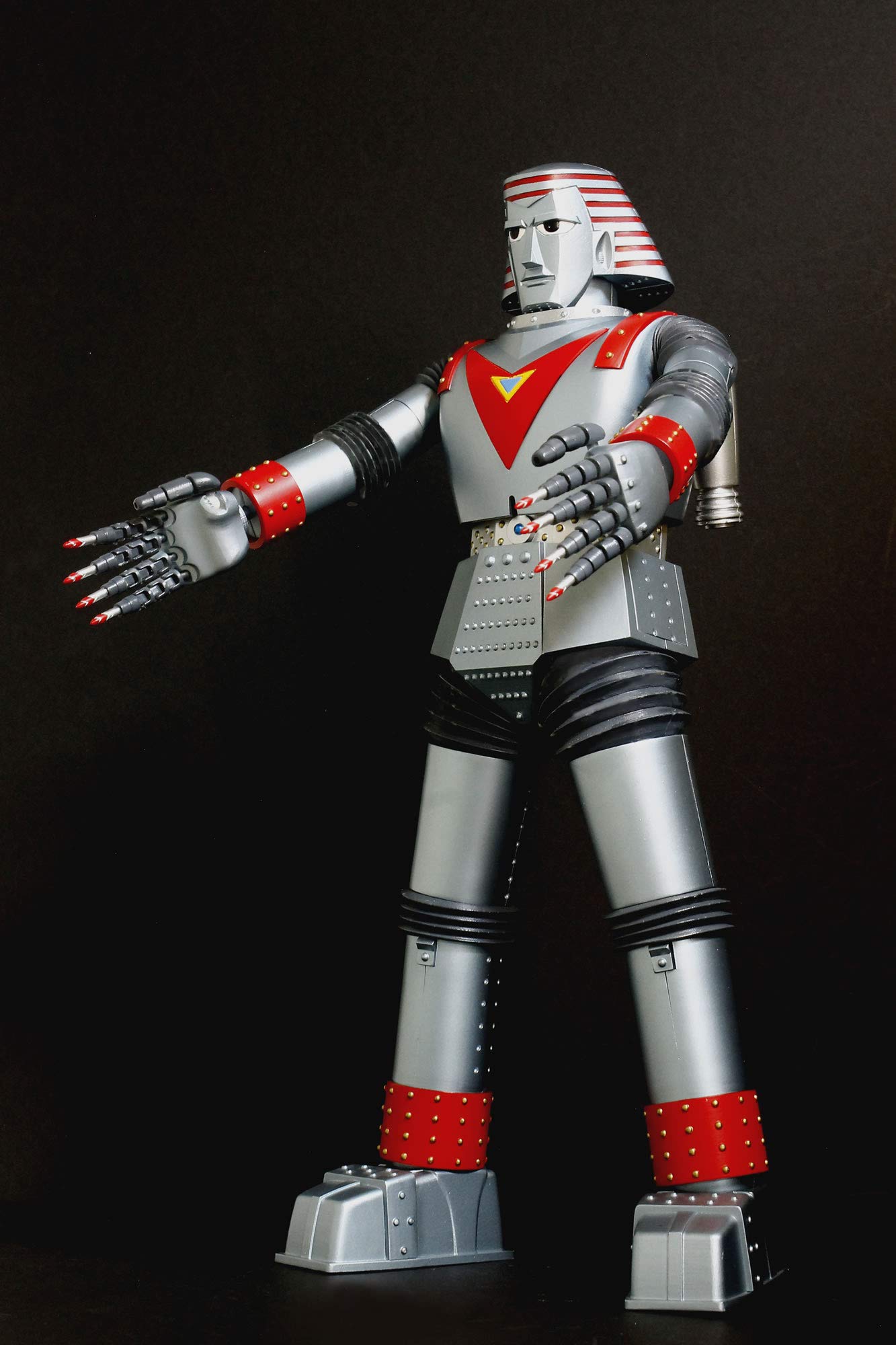 ロボットフィギュア ジャイアント・ロボ 全長 約40cm Amazon | GRAND ACTION BIGSIZE MODEL ジャイアントロボ 全高