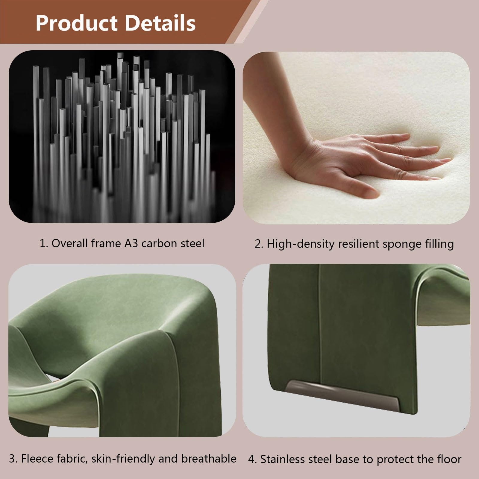 Amazon.co.jp: YVAILO Light ラグジュアリー シングルソファチェア