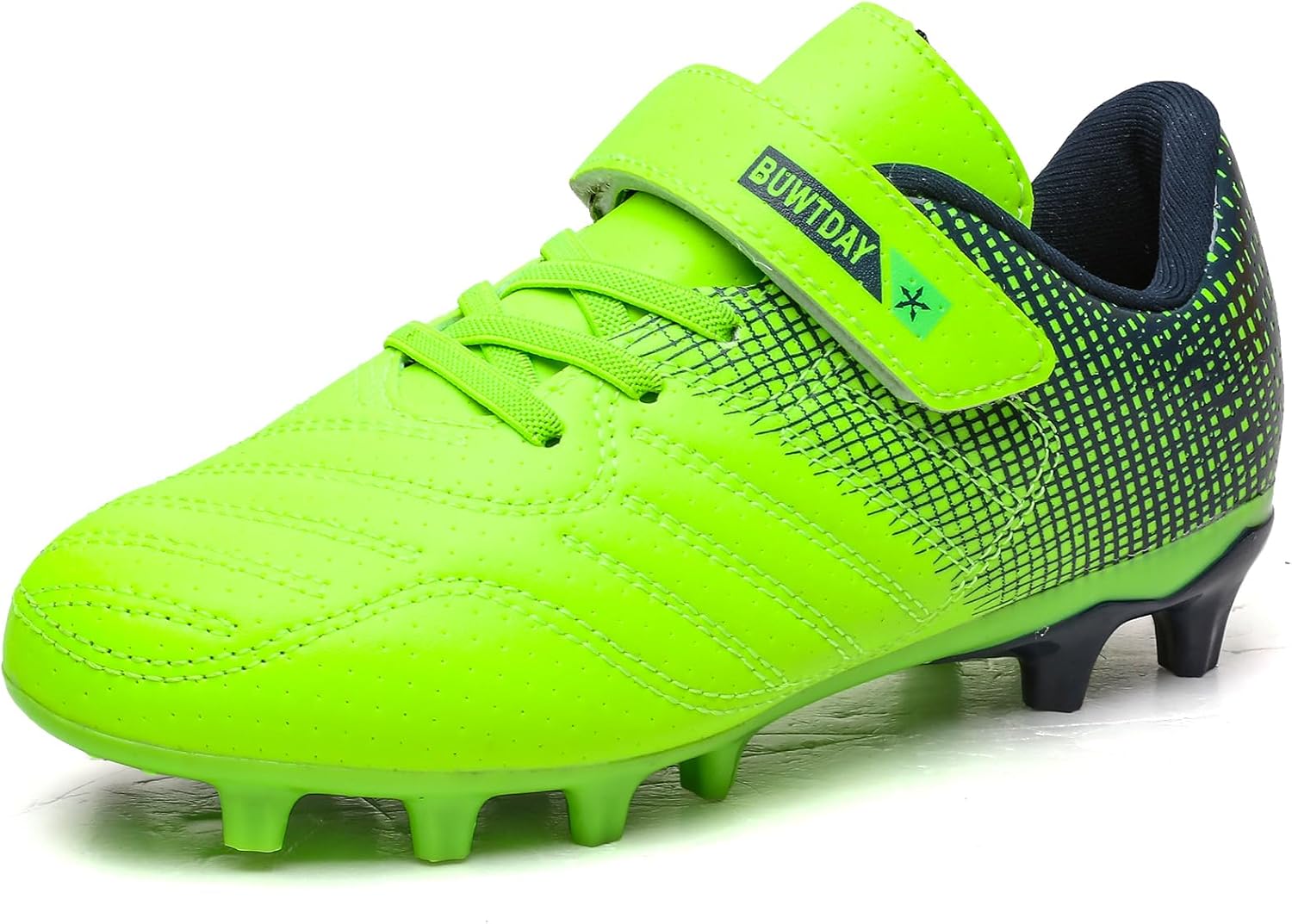 Kids Soccer Cleats Boys Girls Athletic Outdoor Firm Ground Youth Football Shoes(Little Kid/Big Kid) - Image 7