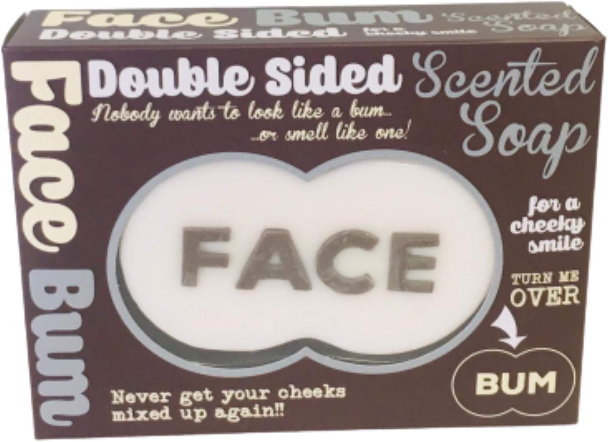 Face Bum Double Side Soap Bar Face & Bum 150 g Soaps Gift Pack