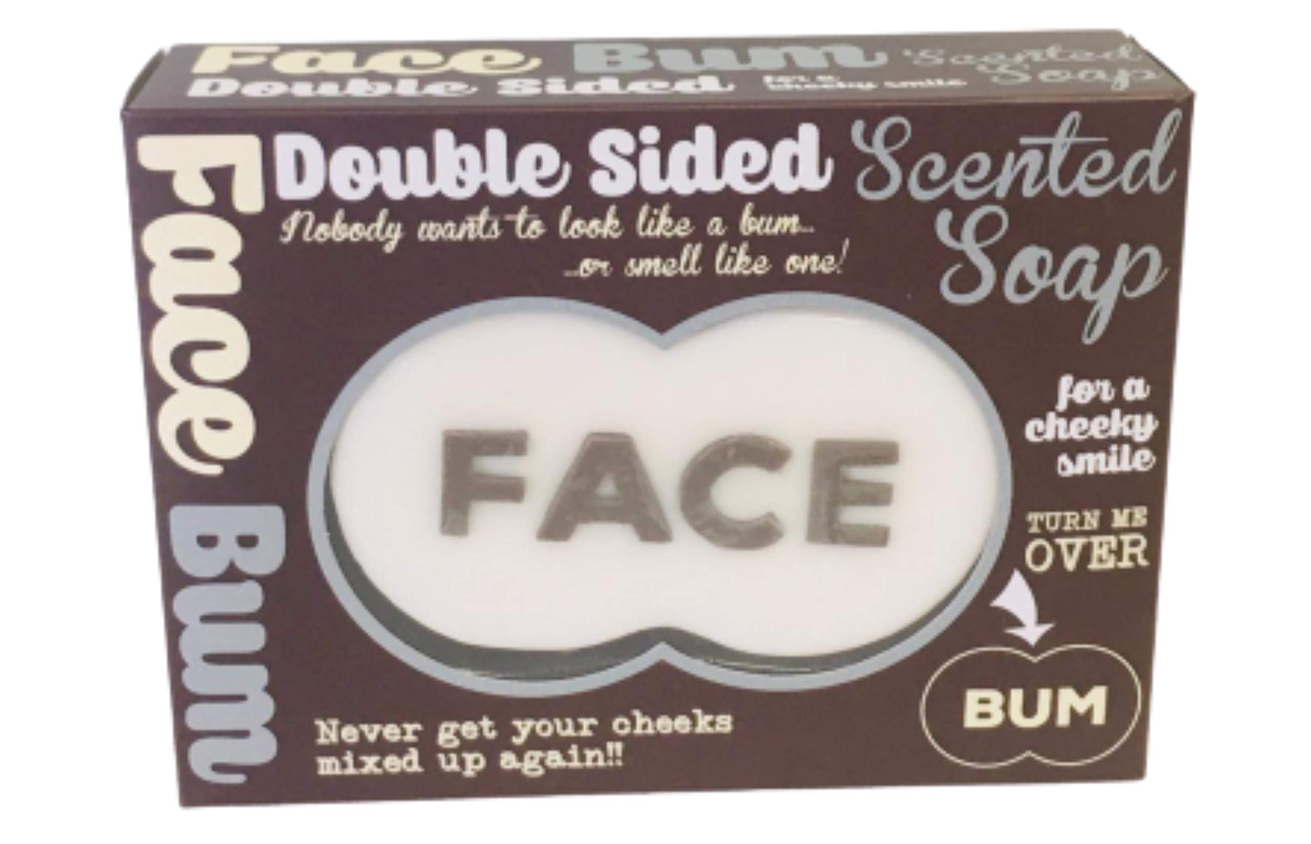 Face Bum Double Side Soap Bar Face & Bum 150 g Soaps Gift Pack
