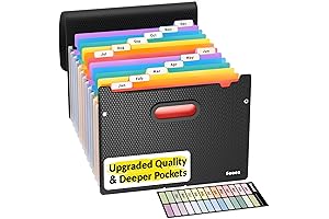 Sooez Monthly Bill Organizer for Efficient Office Management