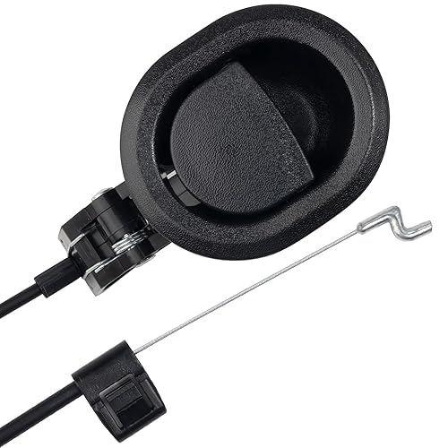 ICYANG Universal Oval Black Plastic Sofa Chair Recliner Release Pull