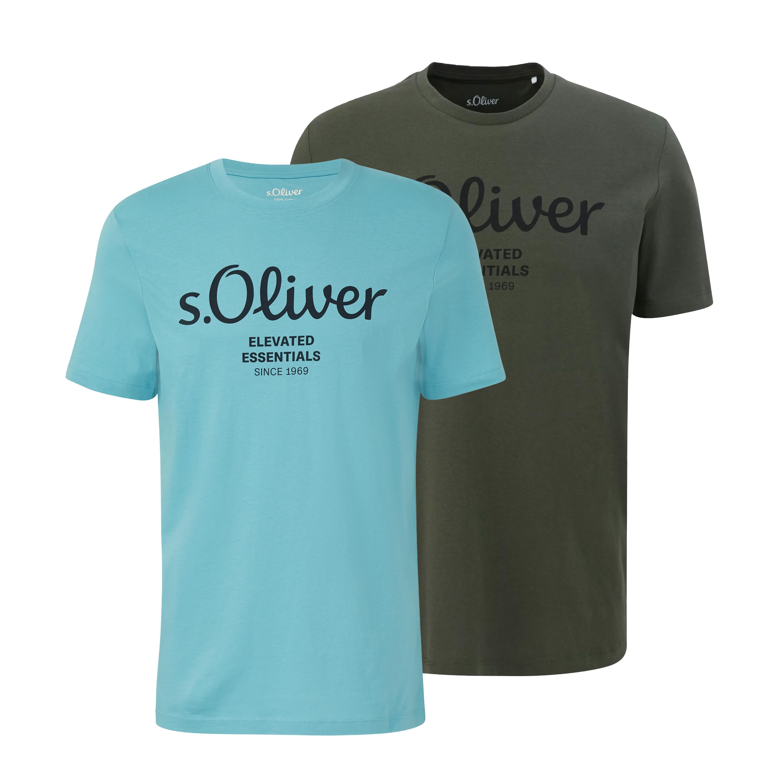 s.Oliver Herren T-Shirt mit Logodruck (DE/NL/SE/PL