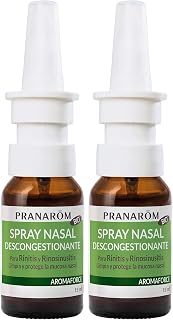PRANARÔM - Aromaforce - Spray Nasal Dm Bio - Descongestiona la Nariz - 15 Mililitros. (Paquete de 2)