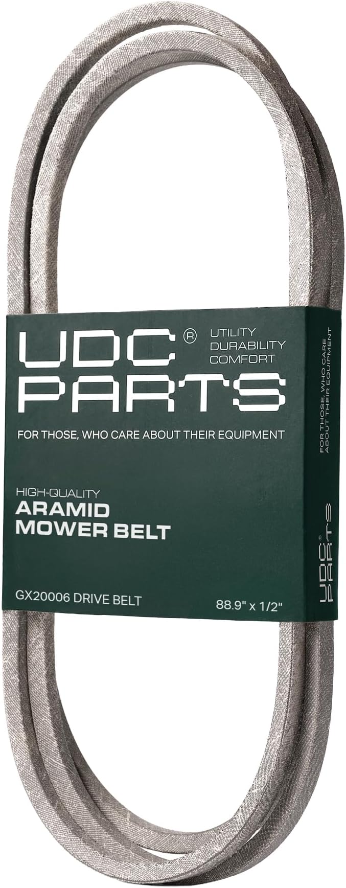 UDC Parts GX20006 UC30568 Drive Belt Replacement for John Deere D140 D110 D130 L110 L130 L120 LA135 D140 LA145 LA115 L111 L118 D125 LA120 D170 LA130 LA110 /Powertrain Drive Belt Aramid Cord/ 88.90 in
