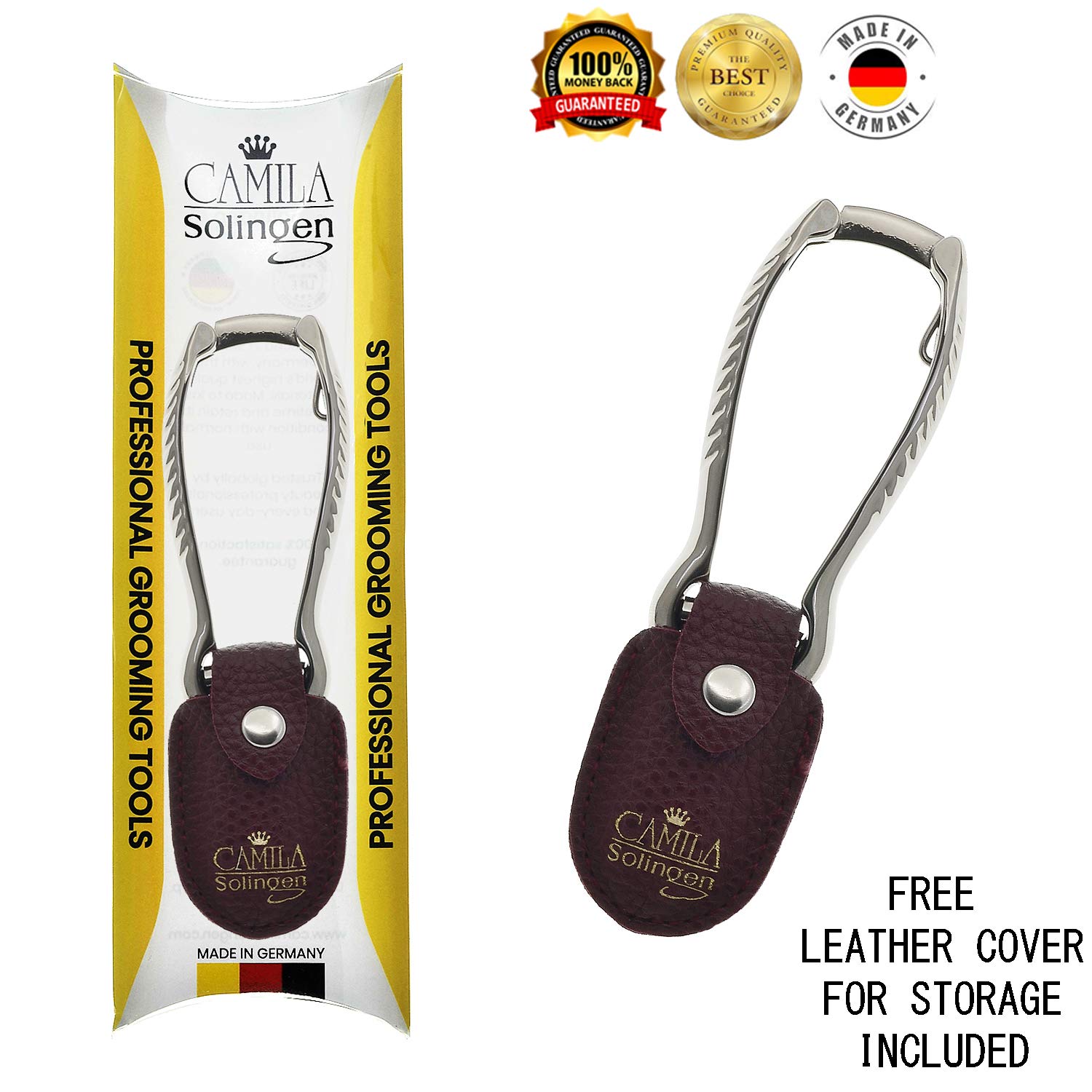 Camila Solingen CS13 Large Heavy Duty Toe Nail Clipper for Thick