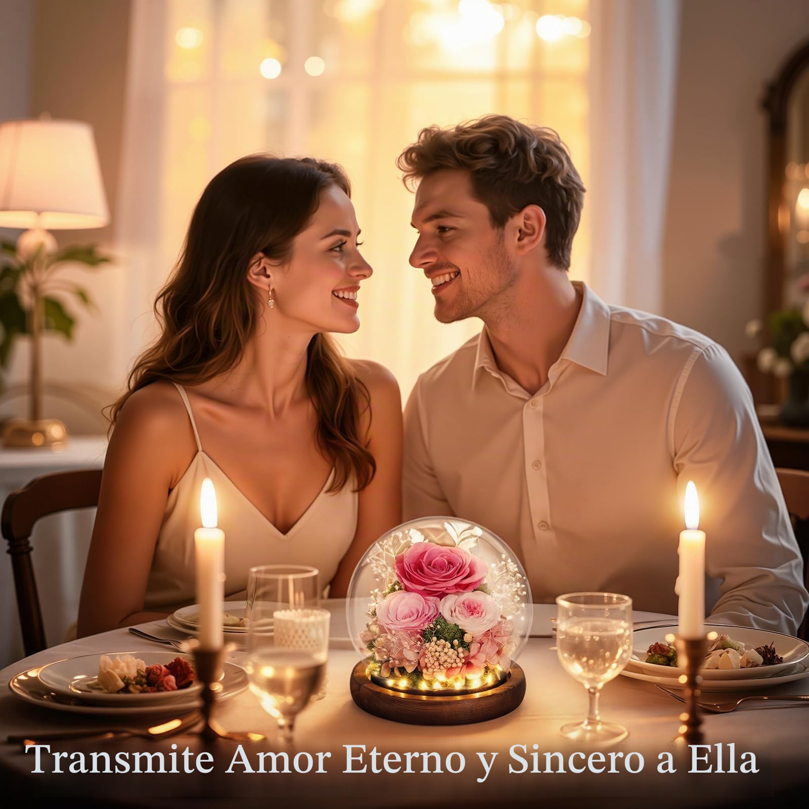 Emibele Regalos para Mamá Flores Entrega, Regalos Cumpleaños, Rosa