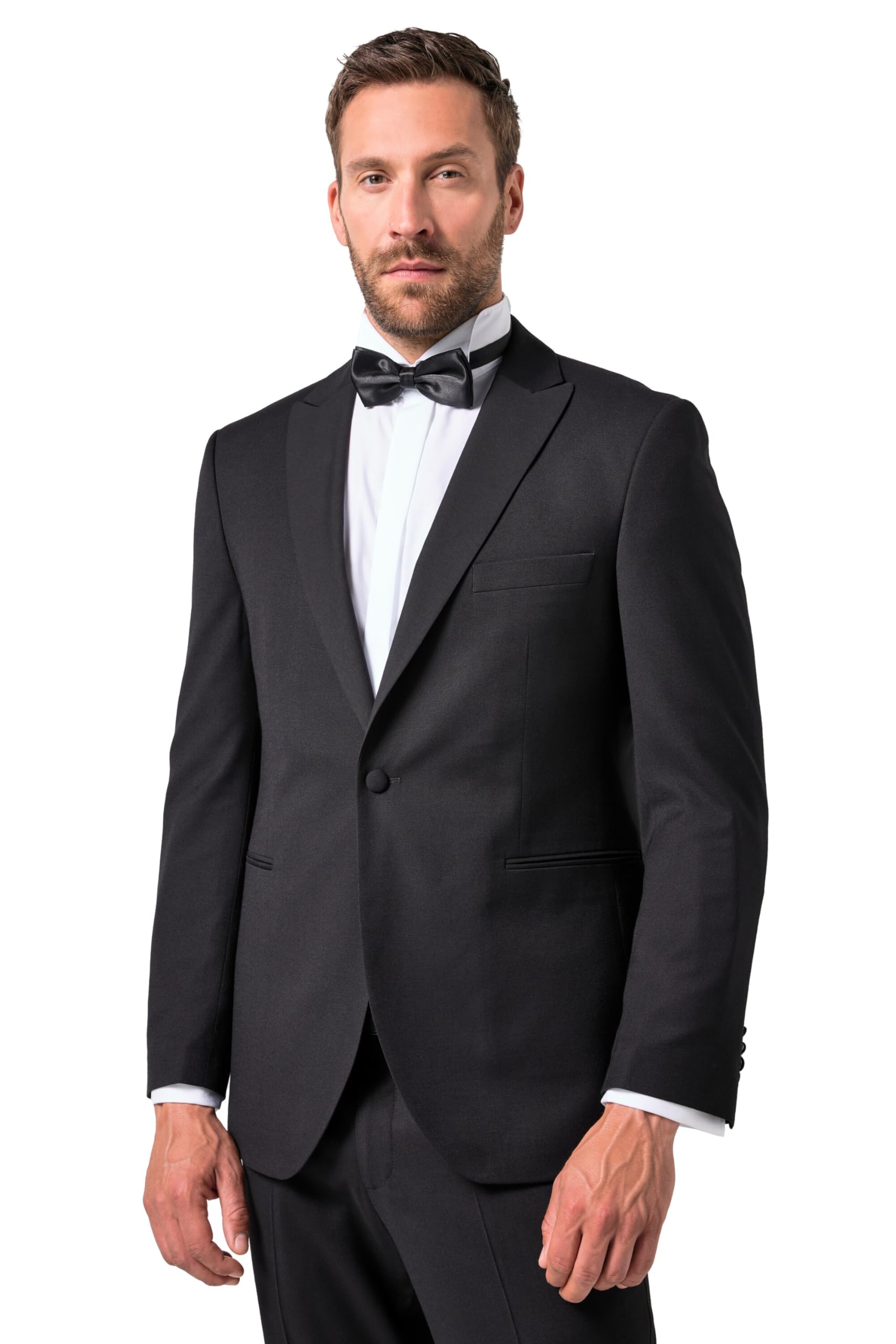 JP 1880 Herren große Größen Übergrößen Menswear L-8XL Smoking, Smoking-Sakko Adonis, Business, Spiegel-Revers 845594