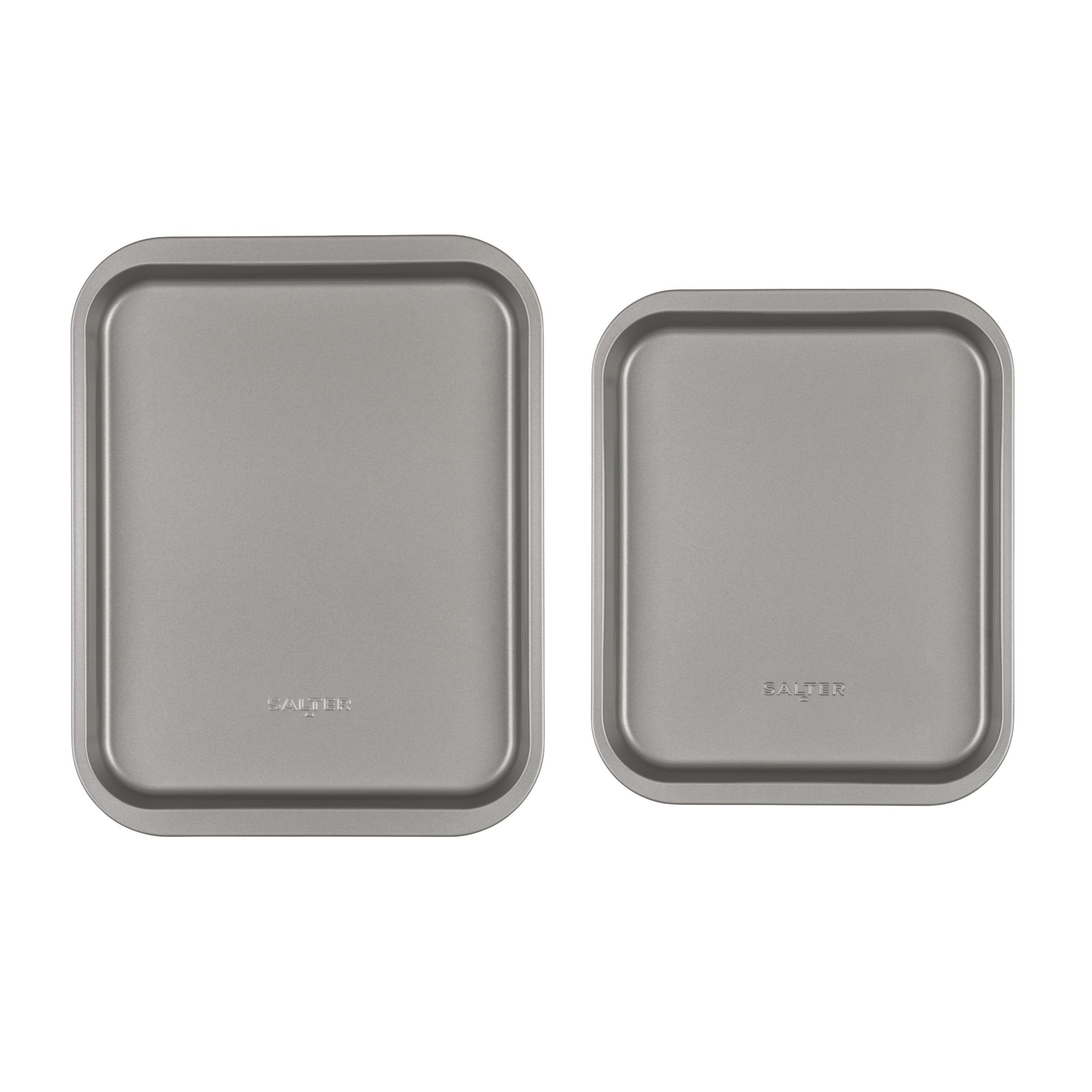 Salter Essentials Baking Tray Set, 31cm/35cm Oven Trays