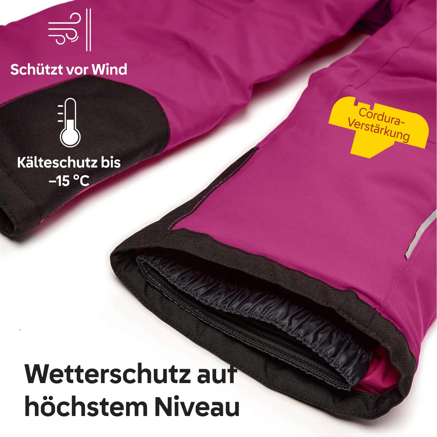 Kabooki LEGO® Kinder Skihose wasserdicht, Hellbraun