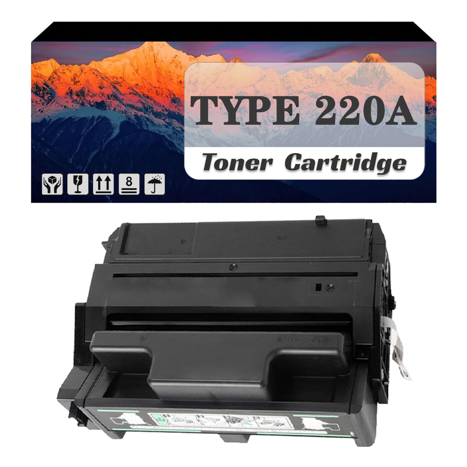 402811 Type 220A High Capacity Toner Cartridge Compatible for Ricoh SP4100N SP4100NKP SP4100SF SP4110N SP4110NKP SP4110SF Printers 1 Pack