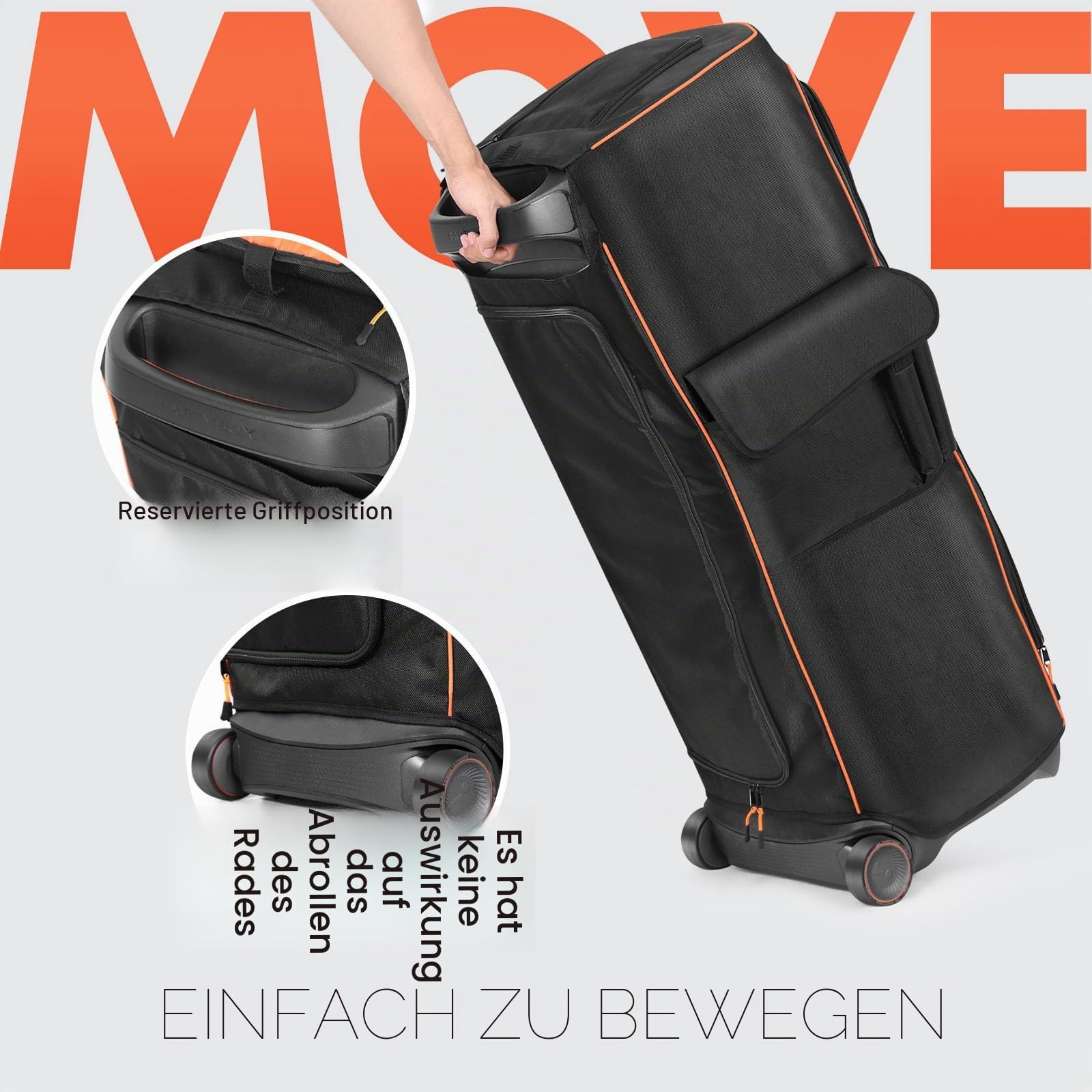 Lautsprecher-Schutzhülle für JBL Partybox Ultimate, Staubschutz, Aufbewahrung, Ladekabel, Mikrofone, Bluetooth, kabellose Audio-Reisetasche, Schwarz, Netztasche