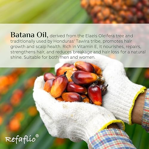 Miniatura 3 de Aceite de batana para el crecimiento del cabello, aceite de batana crudo orgánico Dr. Sebi, mejora el grosor del cabello, evita la pérdida de