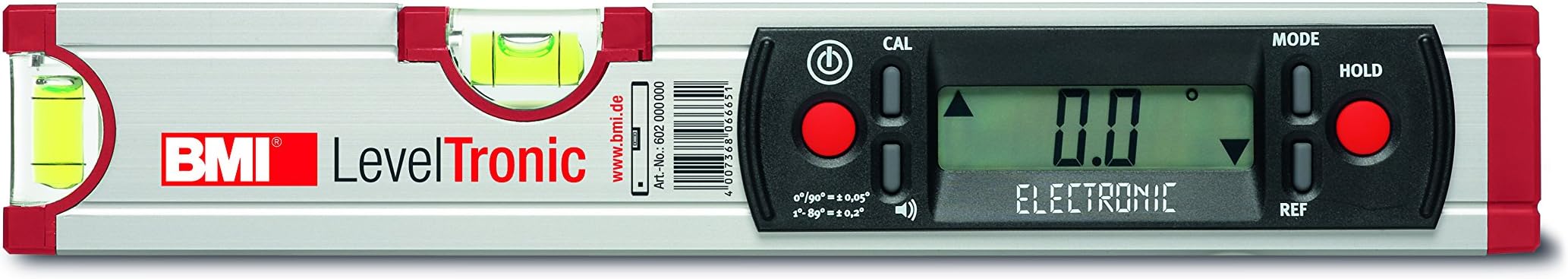 BMI 604030" Leveltronic Electronic Level, Multi-Colour, 30 cm