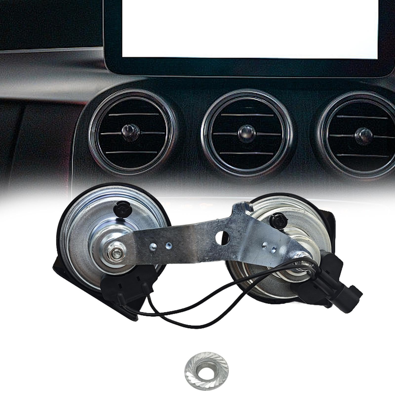 Milageto Pitch Assembly Segnalatore Acustico Metallo Assemblato Ad Alte Prestazioni Accessori Auto Ricambi Adatto a Meccanici Officine Riparazione
