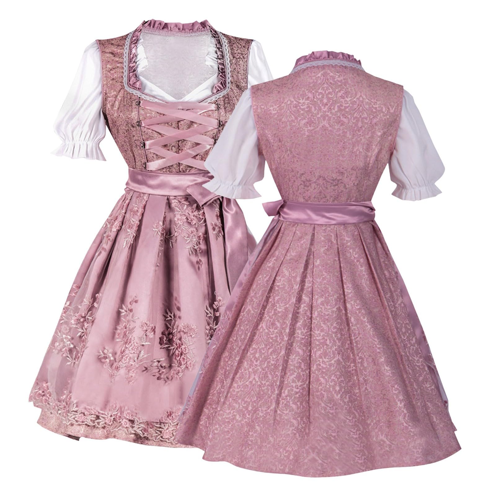 Générique Halloween przebranie gotycki karnawał kostium kobiety wampir długa sukienka koronkowa wysoki kołnierz elegancki szykowny bal maskowy retro A95