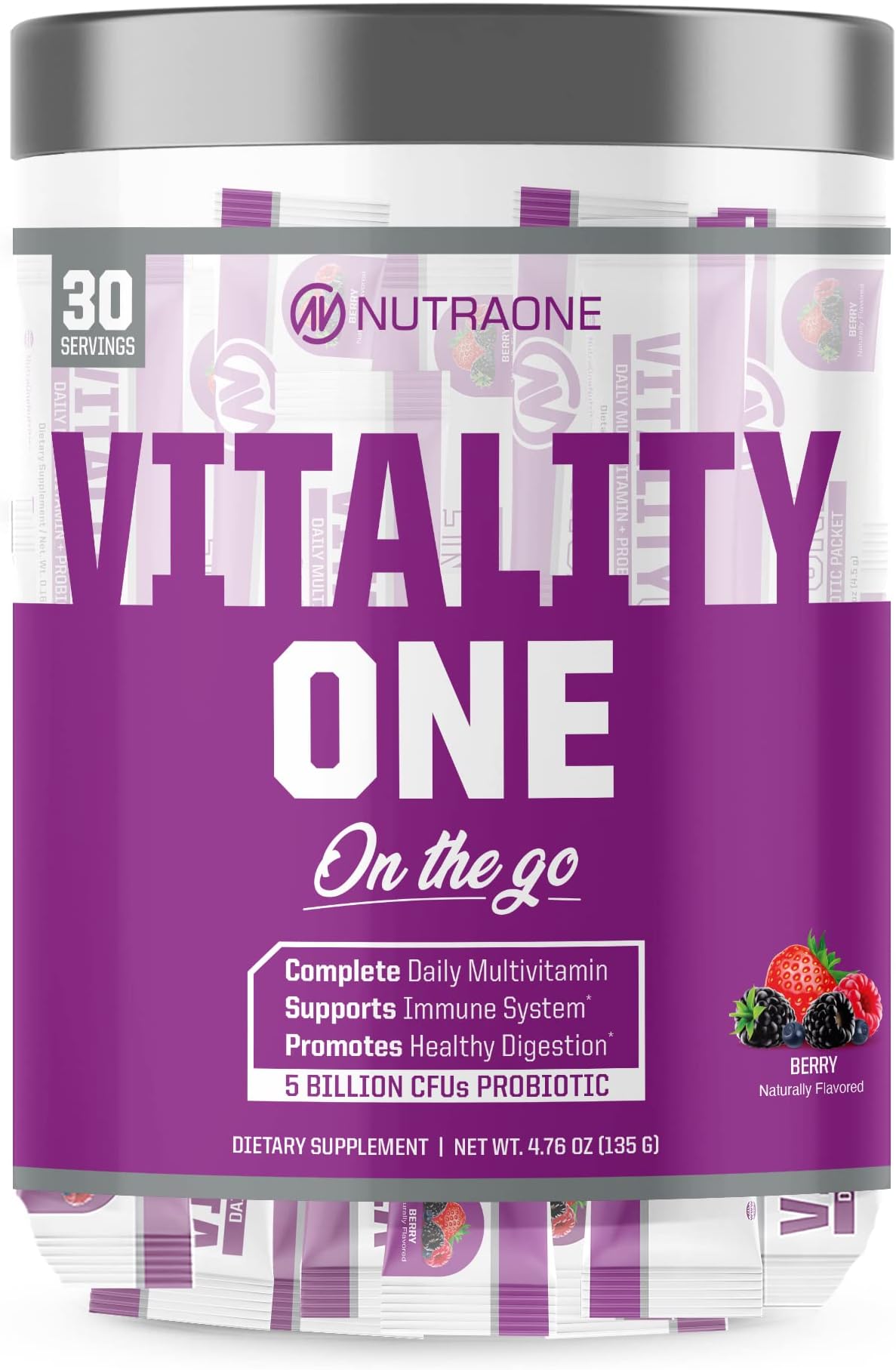 NutraOne VitalityOne on The Go (Berry)