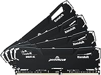 Vista 17 de Timetec Pinnacle Konduit 8GB DDR4 3200MHz PC4-25600 CL16-18-18-38 XMP2.0 Overclocking 1.35V Compatible para AMD e Intel Módulo de memoria RAM