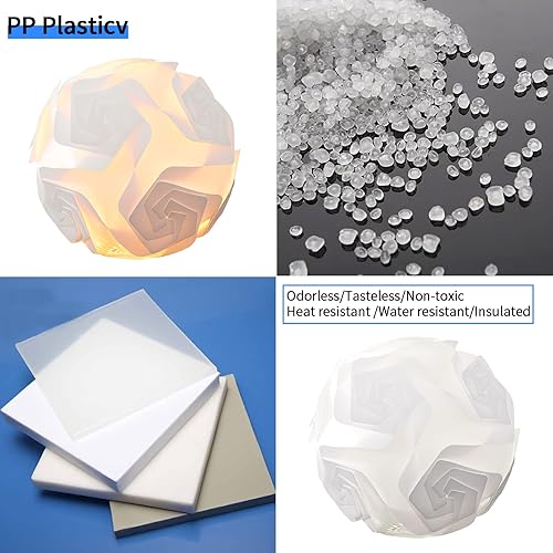 Miniatura 6 de ANDRE Pantalla de lámpara de rompecabezas, pantalla de lámpara de techo DIY, resistencia al calor, resistencia al agua, aislamiento, pantalla de