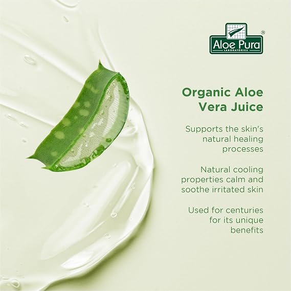 Aloe Pura Organic Aloe Vera Skin Gel 6.8 fl oz