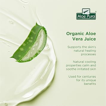 Aloe Pura Organic Aloe Vera Skin Gel 6.8 fl oz