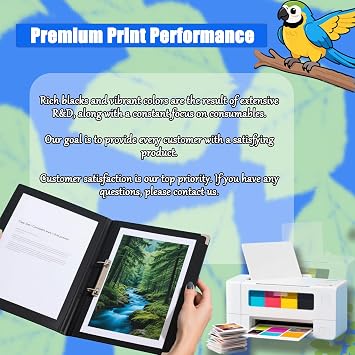Compatible for Canon PIXMA PRO-200S Printers, CLI65 Ink Cartridges, High-Yield 900 Pages, Strong Print Clarity (1 Set)