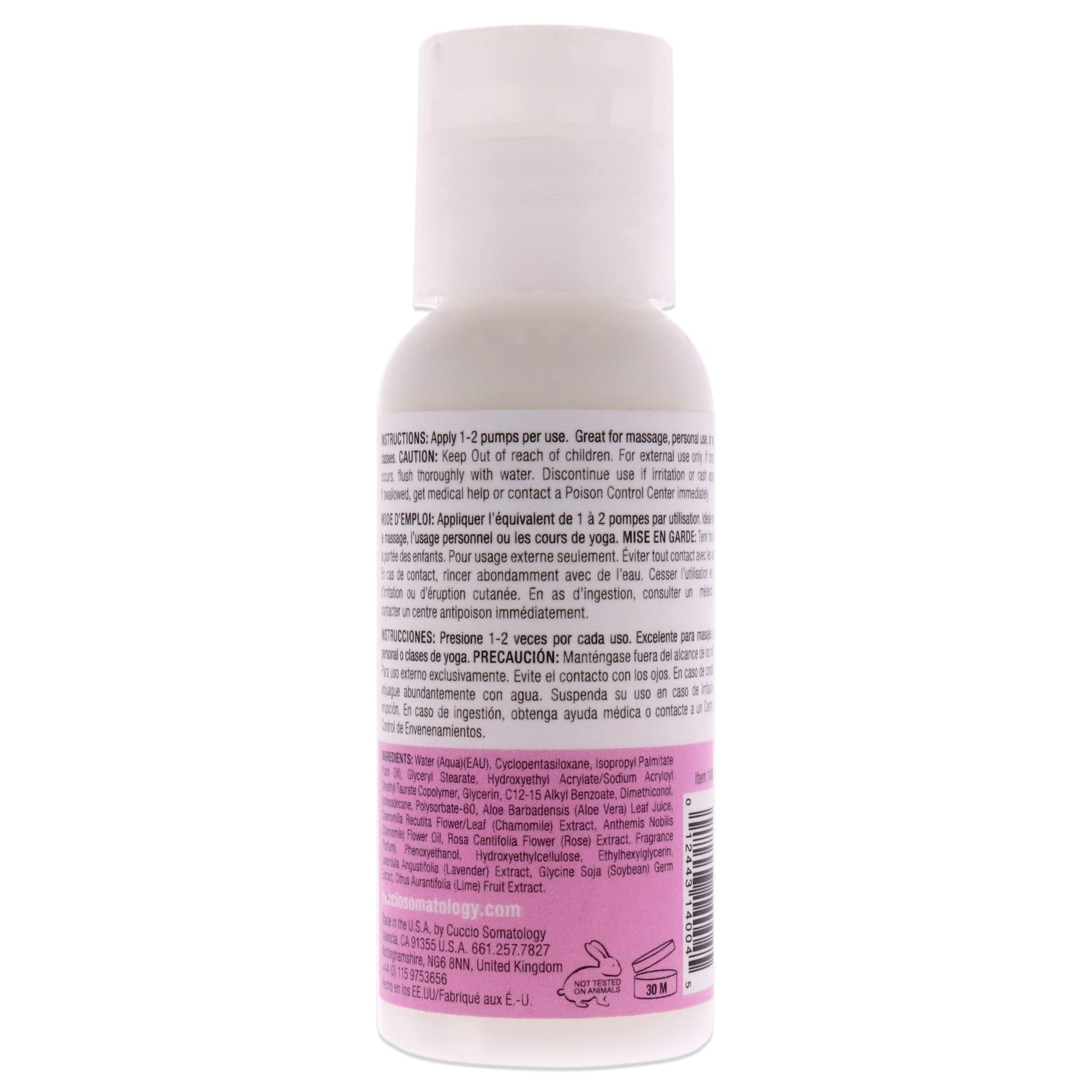 Cuccio Somatology Balancing Body Lotion, Calming Chamomile, Hydrating and Soothing Natural Moisturizer - Image 4