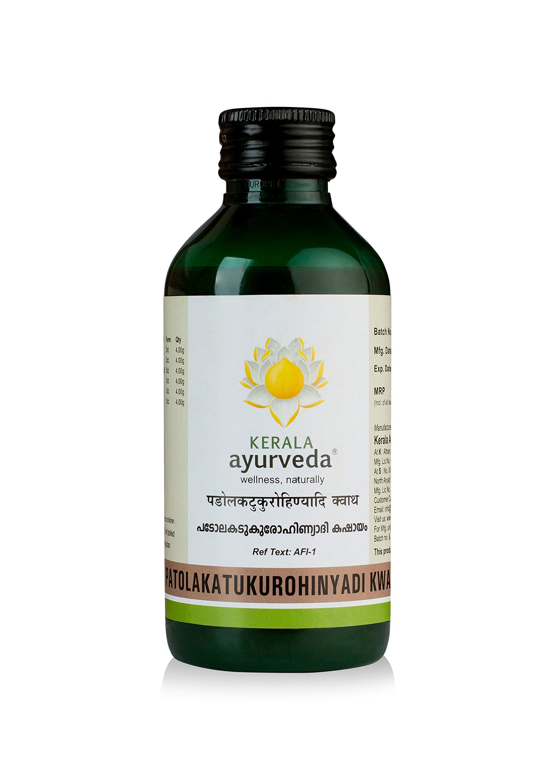 Kerala Ayurveda Patolakatukurohinyadi Kwath 200 Ml (B07R3JJGYW) Amazon Price History, Amazon Price Tracker