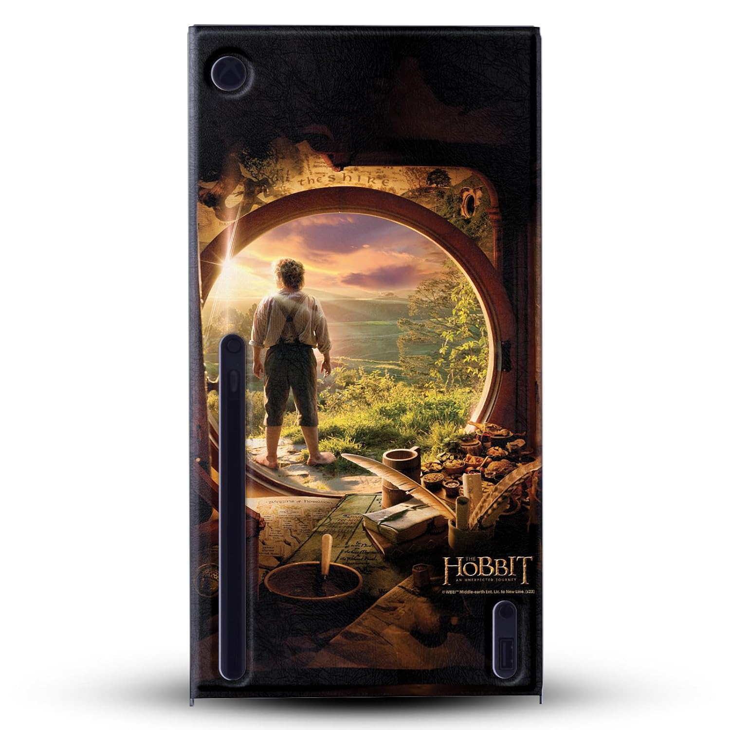 Head Case Designs Officially Licensed The Hobbit An Unexpected Journey Hobbit In Door Key Art Game Console Wrap and Game Controller Skin Bundle Compatible With Xbox Series X