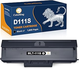 ColorKing Compatible MLT-D111S Toner Cartridge Replacement for Samsung D111L MLTD111S for Samsung Xpress M2026W M2026 M2070W M2070 M2020 M2020W M2022W M2022 M2070FW M2070F M2078W M2078 (1 Black)