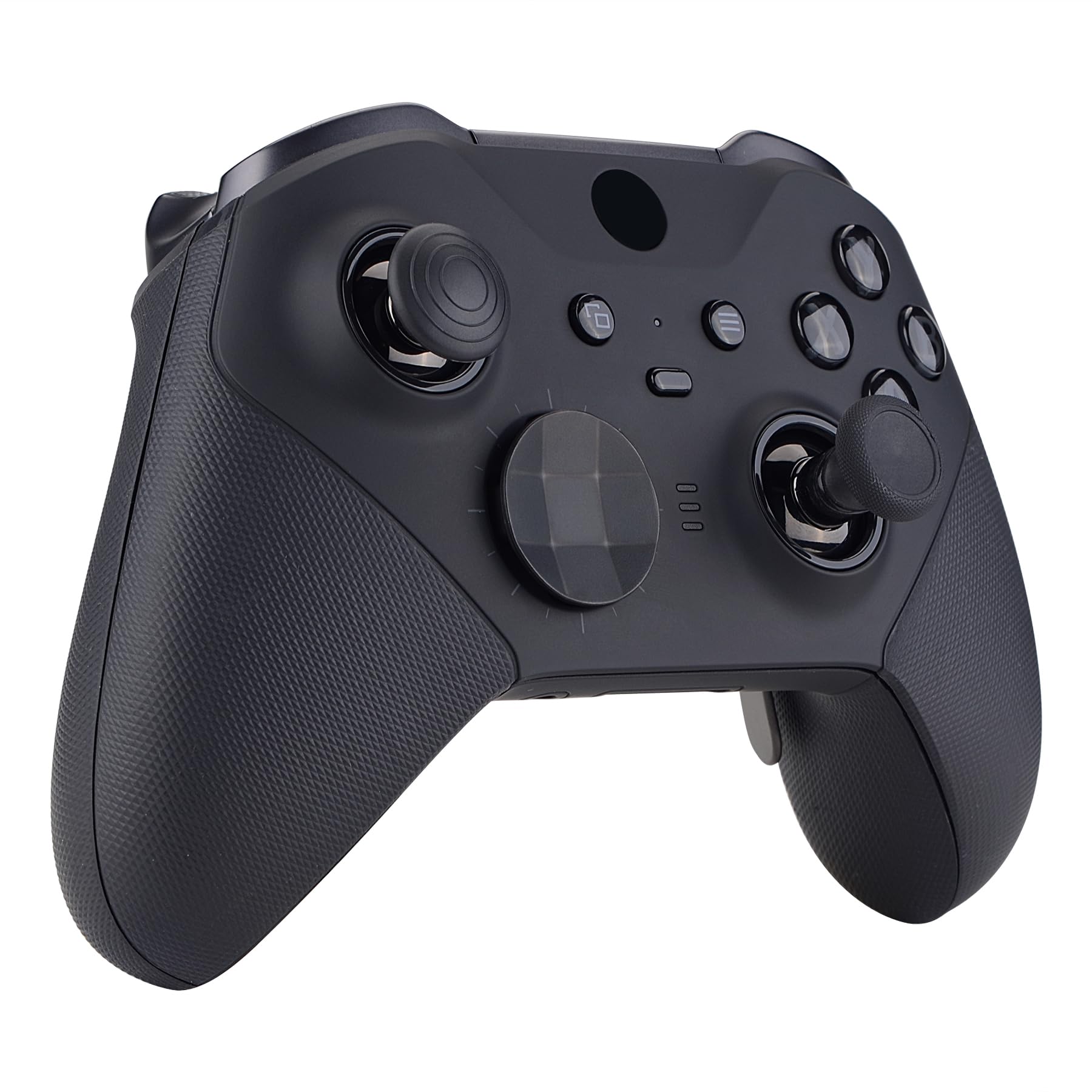 eXtremeRate Levette Analogiche in Metallo per Xbox Elite Series 2 Wireless Controller,Dpad Paddles Palette Pulsanti Tasti Ricambio per Xbox One Elite/Elite Series 2 Core Joystick(13 in 1)-Nero