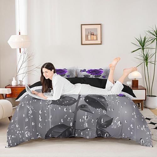 Miniatura 43 de Feelyou Juego de ropa de cama deportiva para niñas, niños y niños, funda de edredón de fútbol, juegos temáticos deportivos, juego de funda de Multi