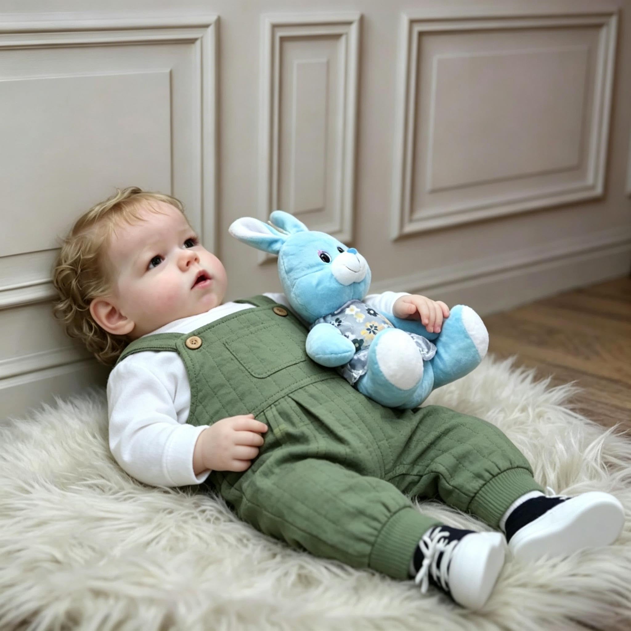 RXDOLL 71 cm Duży rozmiar Realistyczne lalki Reborn Baby Girl Miękka tkanina winylowa Body Realistyczne Reborn Maluch Lalki Chłopiec Prawdziwie wyglądający maluch Lalka Baby Doll dla dzieci 3+ lub