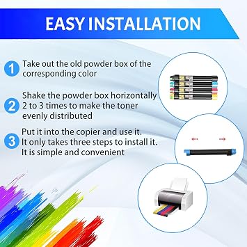 X950 Toner Cartridge Compatible for Lexmark X950 X950X2KG X950X2CG X950X2YG X950X2MG Toner Cartridges Replacement for Lexmark X950de X950dte X952dte X954dhe Printers Combo Pack