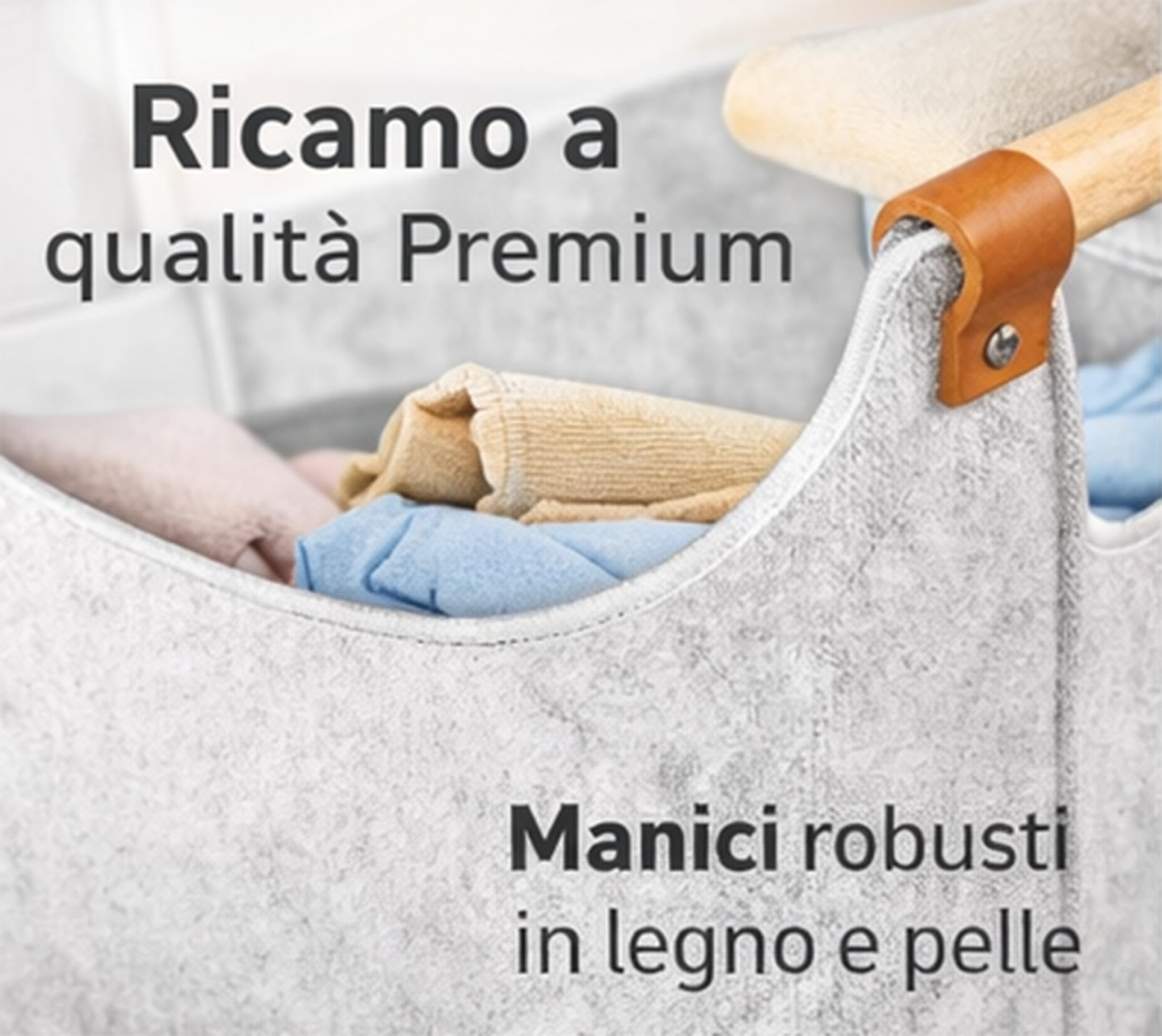 Borsa Portalegna per Camino Pieghevole e salvaspazio Porta Legna per Interni, Cesto in Legno, Può contenere Giornali Vestiti Giocattoli Accessori Camino Dark Grey